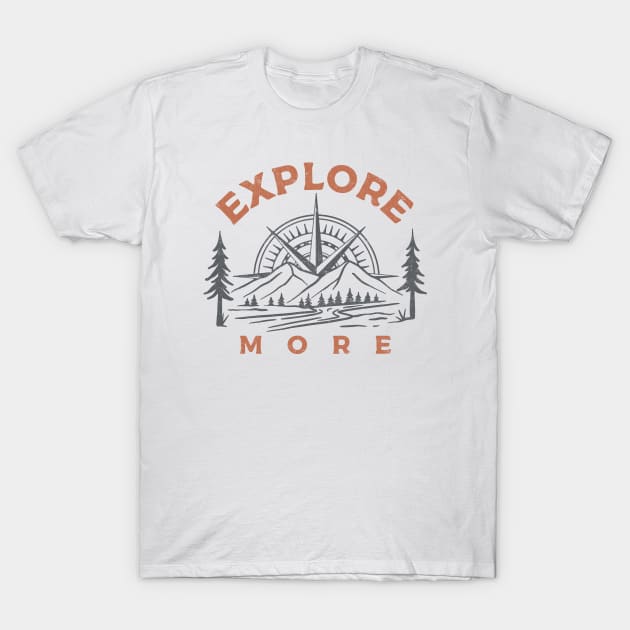 Explore More T-Shirt by SommersethArt